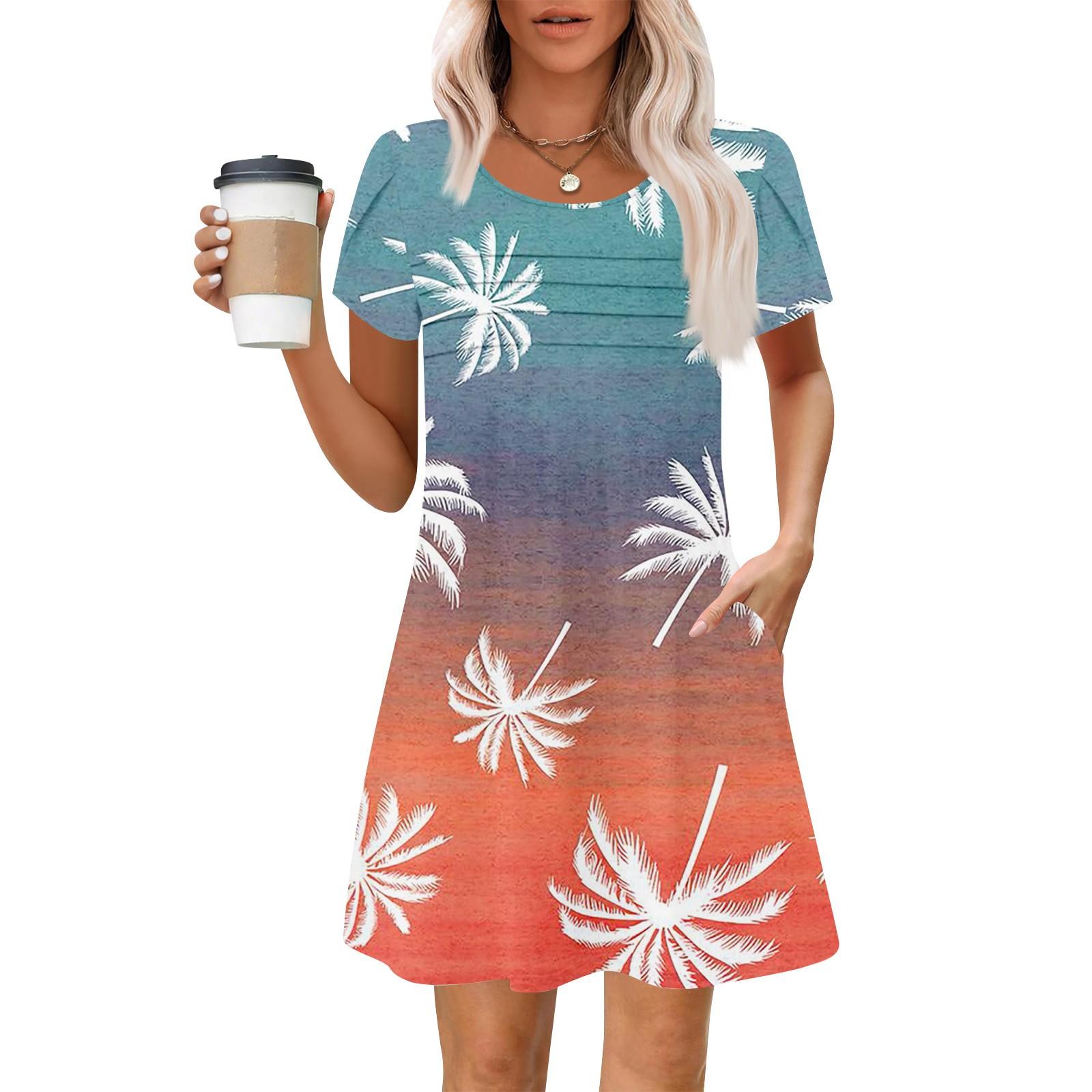 

Женские летние повседневные лепестковые узкие полосатые плиссированные однотонные платья XL шафрановый