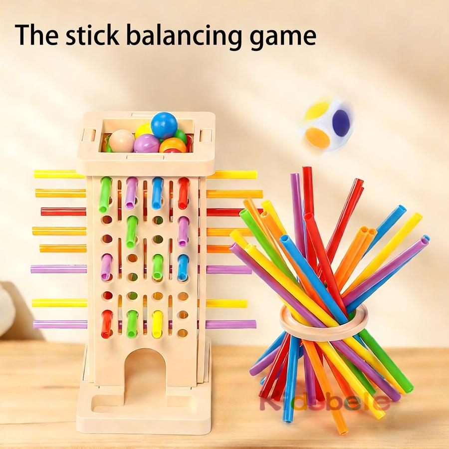 36 Timeless Vivid Sticks Game Balanced Tabletop Dice Game For Kids' Early Education & Fun Enhances Focus For Family Game Night