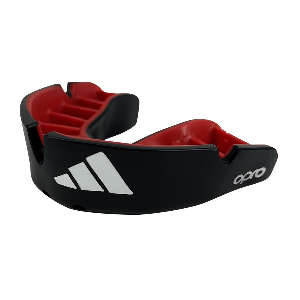 adidas Mouthpiece OPRO SILVER GEN4 Mouthguard with Case Arts Rugby American Football Baseball Contact Sports 11 and //Martial (Adult (Ages Up), Black)