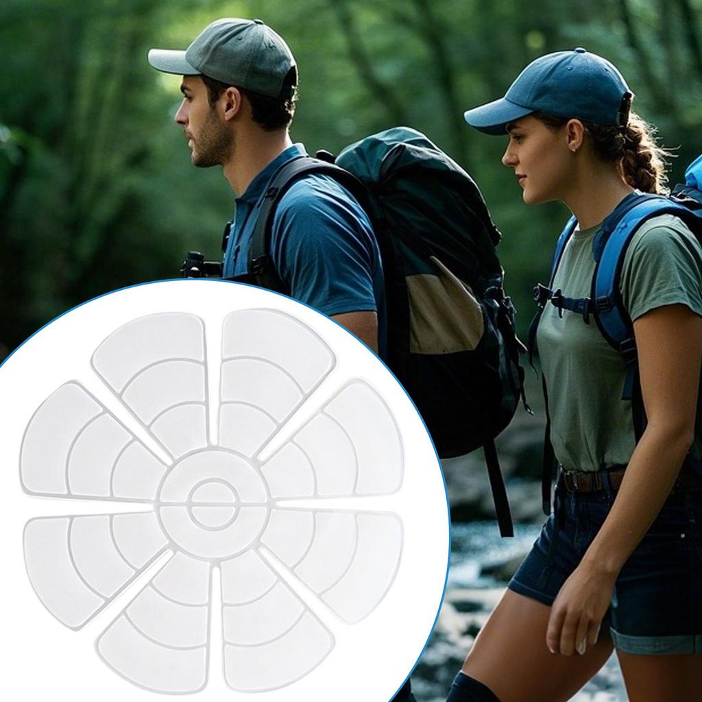 Cooling Hat Insert PCM Cooling Caps Liner Hard Hat Cooling Cold Packs Soothing Ice Summer Universal Hat Fit For Relieve Heat