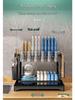 Cross-border Kitchen Dish Rack Set: Bowl, Plate, Knife & Chopstick Holder with Cutting Board Rack & Drip Tray