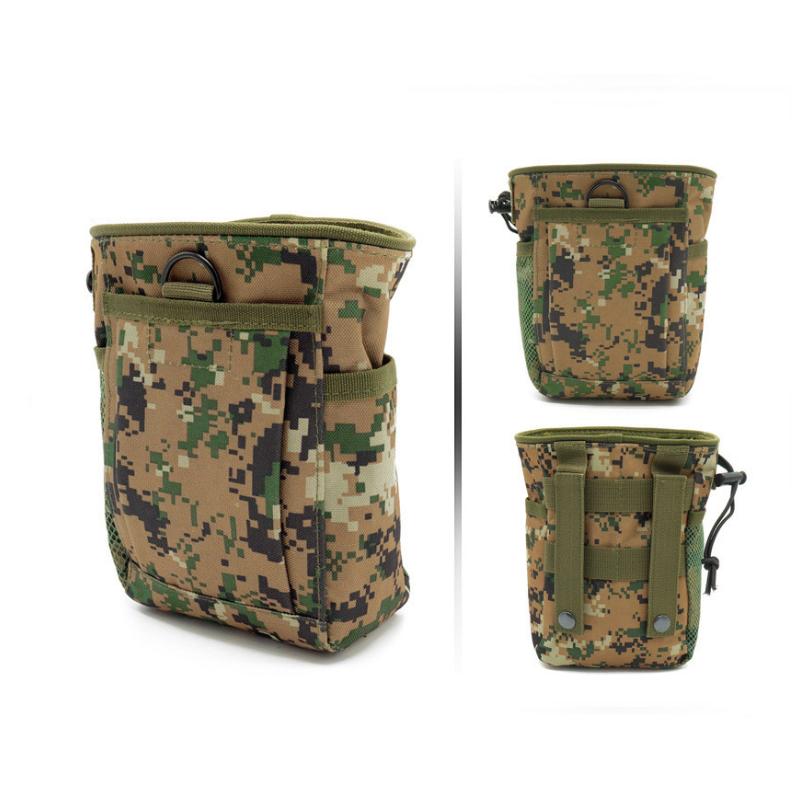 Tactical Dump Pouch Military  Magazine Pouch Drop Reloader Bag Airsoft Rifle Recovery Pouch Hunting Accessaries