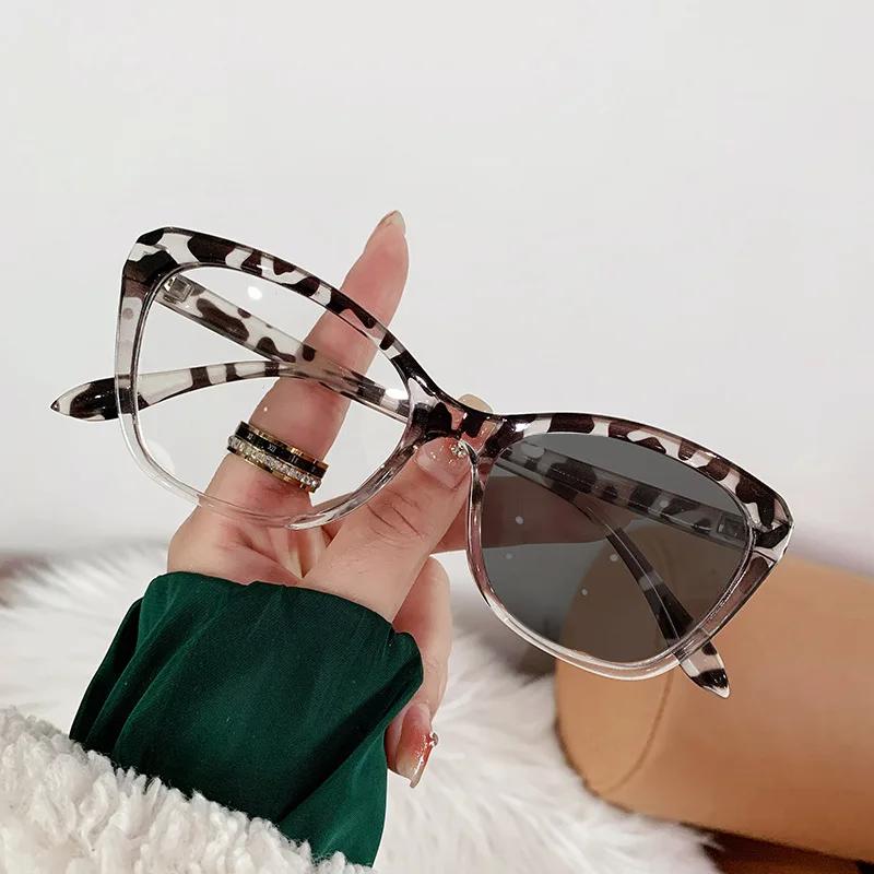 Classic Eyeglasses Frame Retro Women Cat Eye Anti Radiation Blue Light Blocking Glasses Protective Eyewear Computer Screen