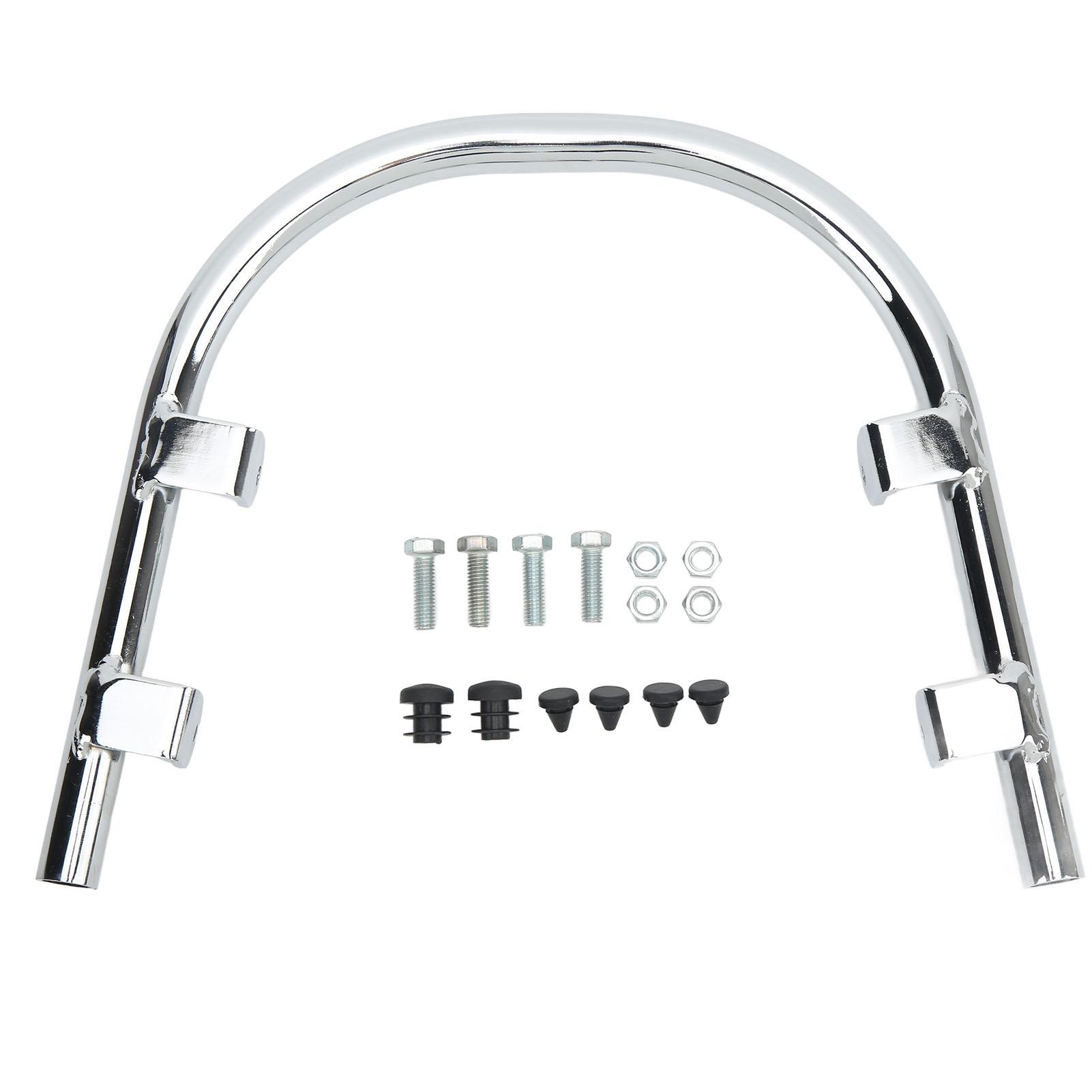 

Электросеребрение Стальной Передний Брызговик Бампер Защитная Дуга Замена для Piaggio VESPA GTS250 GTS300 GTV300