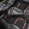 New Car Mats Floor for Woman Universal Bling Carpets Bling Anti Slip Car Floor Mat with Crystal Rhinestones Pink Blue Black Red