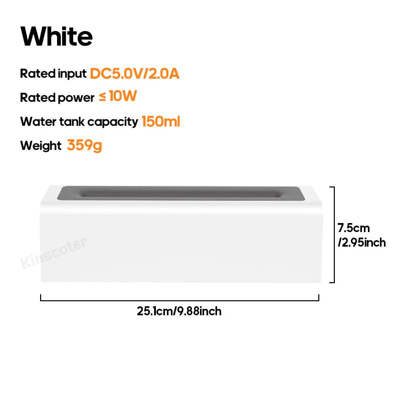 KINSCOTER Flame Aroma Diffuser Air Humidifier Ultrasonic Cool Mist Maker Fogger LED Essential Oil Flame Lamp Difusor