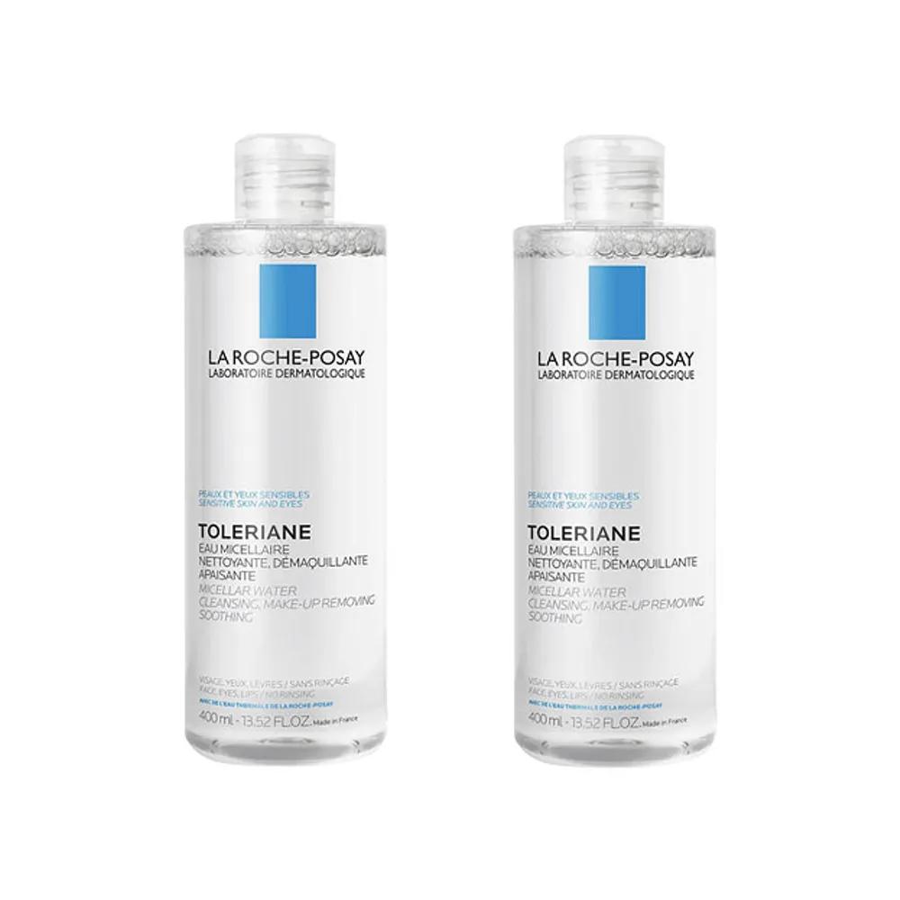 La Roche Posay Toleriane Micellar Cleansing Water (Sensitive) 400ml x 2-Piece Set