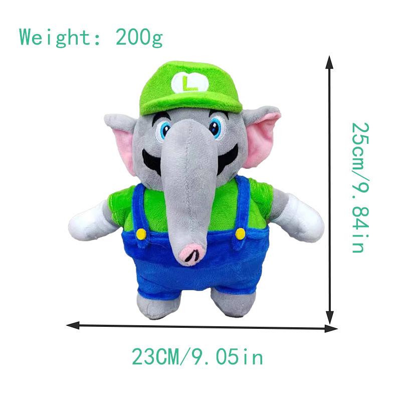Nová plyšová hračka Mario Tanooki Mario Plyšová Plyšová Plyšová hračka