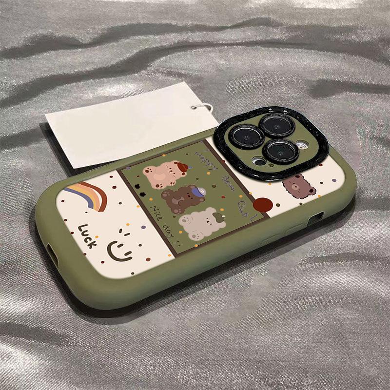 Photo Frame Bear for Apple 17/15 PROMAX Phone Case for IPhone 14/13 New Cartoon Cute