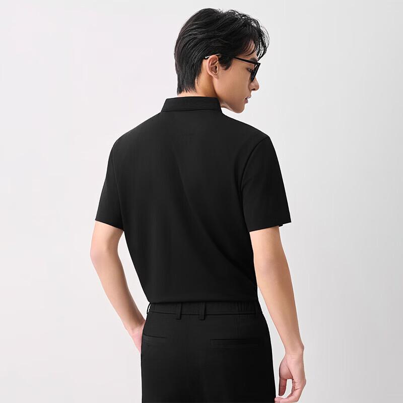 Baoxiniao Men's Cooling Short Sleeve Business Casual Polo Shirt KESTA1201