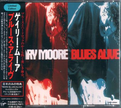 CD GARY MOORE - Blues Alive VJCP28164 VIRGIN 1993 Japan Rock Used