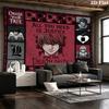 Death Note Wall Tapestry Aesthetic Wall Hanging Printed Fabric Blanket Decorative Tapestries For Bedroom Living Room Home Decor
