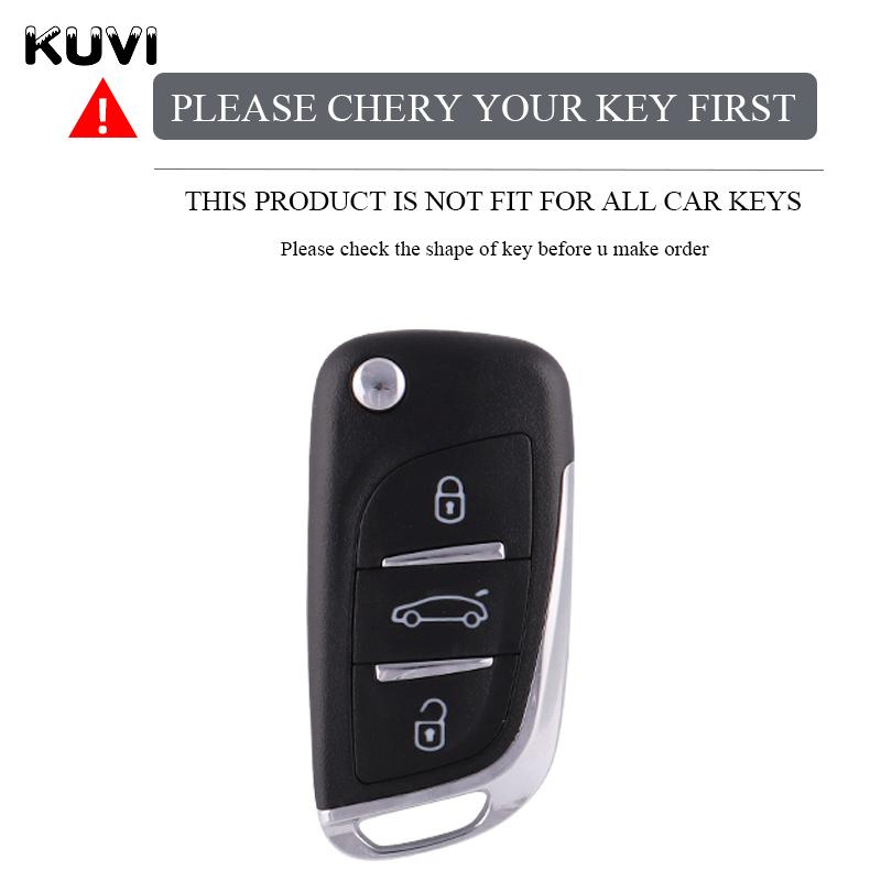 New Tpu Car Flip Key Case Cover Shell Fob For Citroen C1 C2 C3 C4 C5 Xsara Pica For Peugeot 306 407 807 For Ds Ds3 Ds4 Ds5 Ds6
