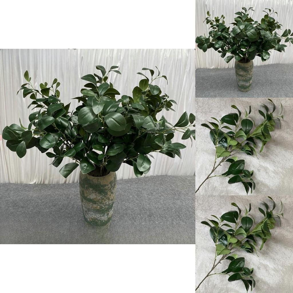 Künstliche Langblattige Jackfruchtpflanze für Heimdekoration und Foto-Requisiten