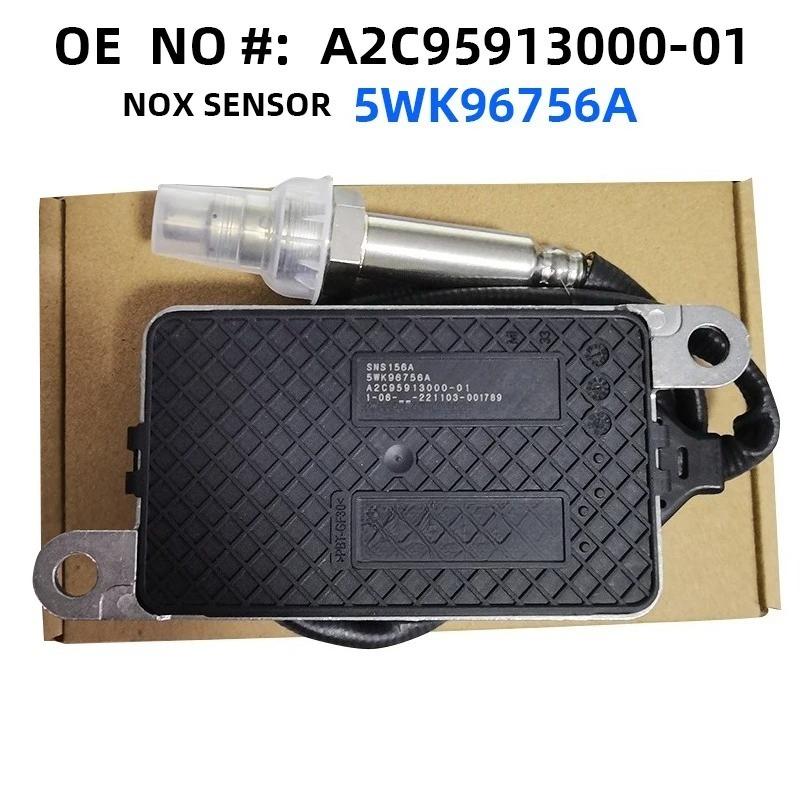 5WK96756A 5WK96756 New Nitrogen Oxygen Nox Sensor For UNINOX Engine Car Trunk Excavator SNS156A A2C95913000-01 5WK96756A