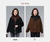 Women's Plus Size Fleece-Lined Jacket - 2024 Autumn/Winter Trend, Thick, Warm, and Stylish for Mature Fashion.