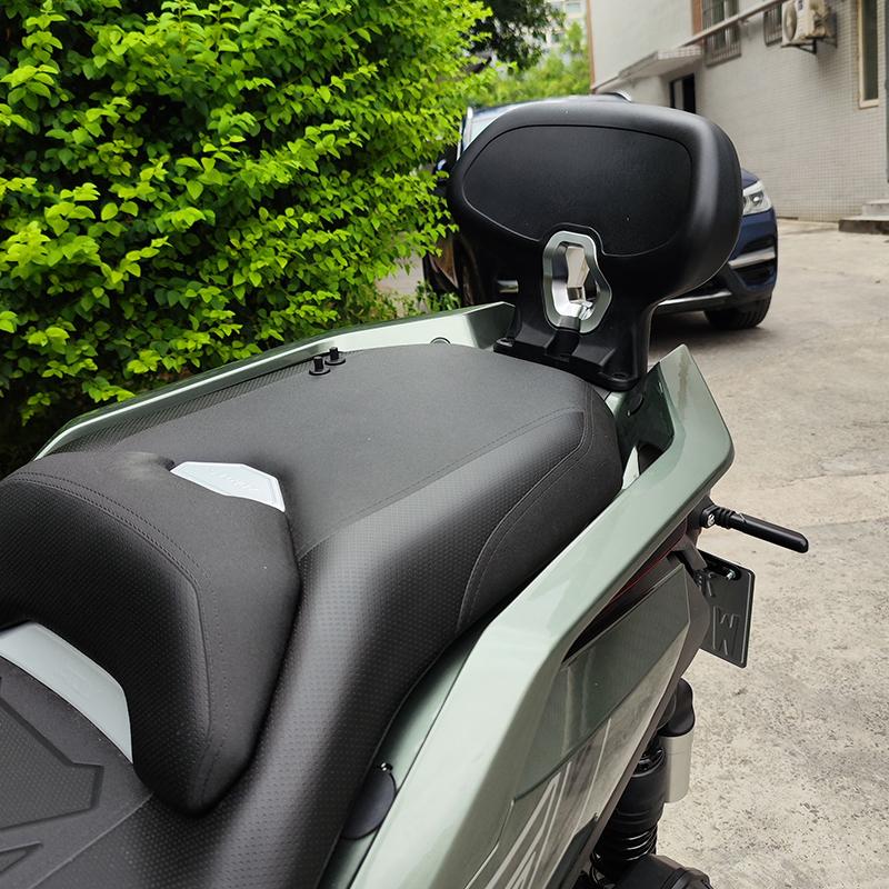 Motorcycle Rear Passenger Backrest Waist Support Cushion Non Destructive Installation Accessories for ZONTES 368G 368 G 368-G