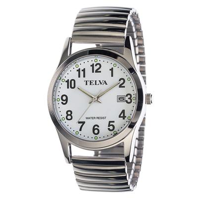 Analog Metal Silver [Clefer] Men's Watch, Waterproof, Band, TE-AM247-WTS