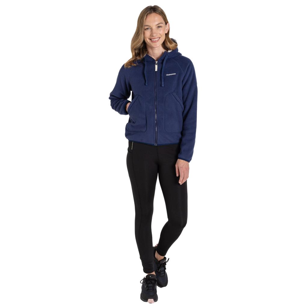 CRAGHOPPERS Damen/Damen Grainne Fleecejacke mit durchgehendem Reißverschluss