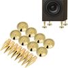 Copper Speaker Feet Pad Gold Black Speaker Amplifier Holder Speaker Spikes  Speaker Amplifier