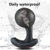 Wireless Remote Control Male Prostate Massager Inflatable Anal Plug Vibrating Butt Plug Anal Expansion Vibrator Sex Toys For Men