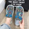 Mesh half slippers summer outer wear bag head sandals non-slip and deodorant heel half support one pedal slippers