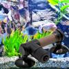 Atomizzatore per acquario con doppia ventosa, per piante acquatiche, diffusore di CO2 in plastica, atomizzatore a tassellatore, forniture per acquari