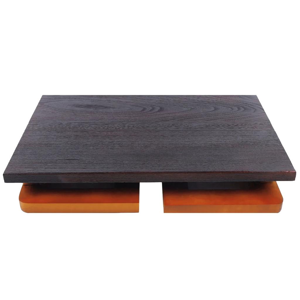 24x16 Zoll Holzboden Schreibtisch, Bett Tablett Tisch, niedriger Tisch, klappbarer Laptop Schreibtisch, zum Sitzen auf dem Boden, klappbarer Couchtisch