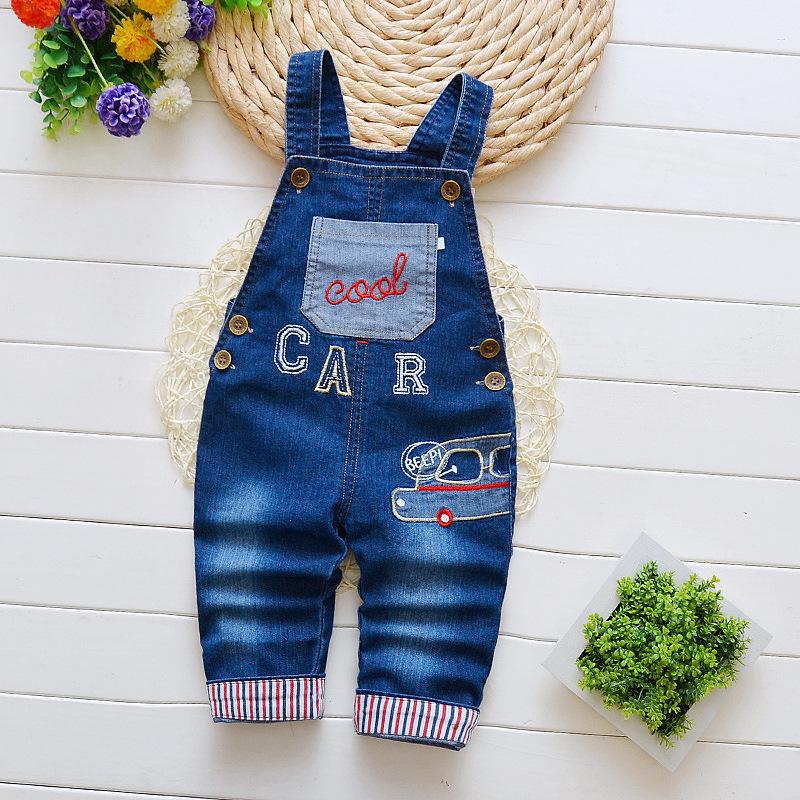 2022 Summer Denim Shorts and Rompers for Toddlers: Boys' and Girls' Overalls