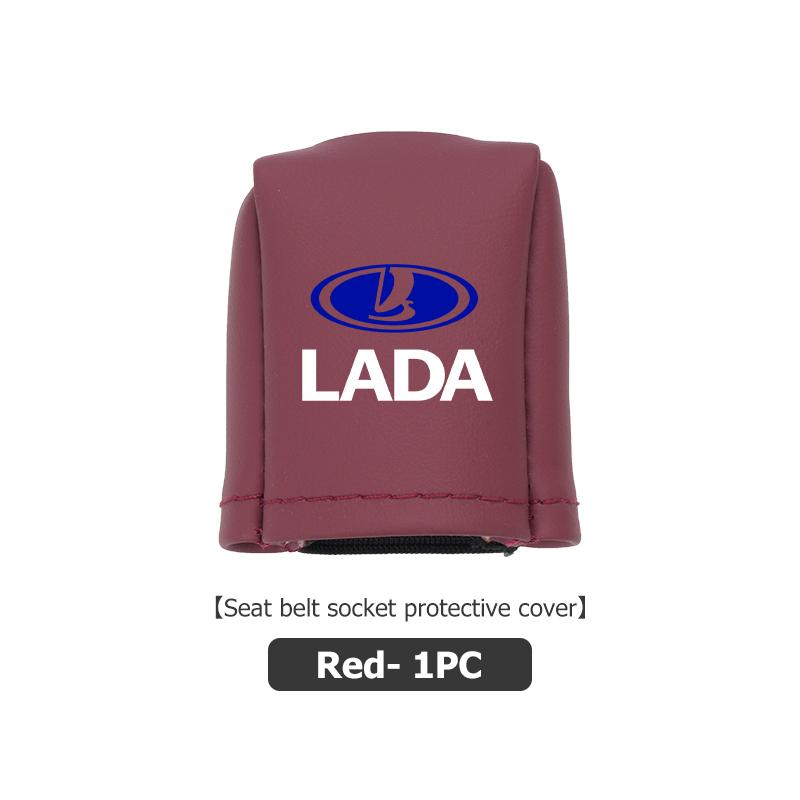 For Lada Car Seat Belt Buckle Protective Cover Safety Belt Plug Clip Case Vesta Granta Vesta Niva 4X4 Largus Vaz Samara 2110