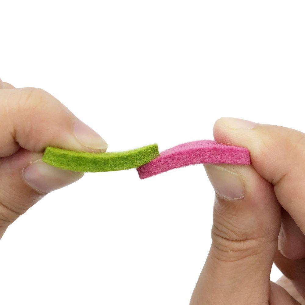5/10/20pcs Felt Ukulele Picks Multicolor Guitar Bass Autoharp Banjo Concert Performance Portable Soft Yet Sturdy YMY