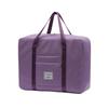 Oxford Fabric Large Capacity Zipper Storage Bag Portable Handheld Travel Organizer with Front Pocket and Double Handles for Easy Carrying