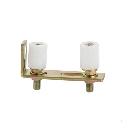 L-Shaped Guide Bracket with Rollers Sliding Gate Roller Heavy-Duty
