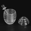 Transparent Honey Dispenser Plastic Honey Container Practical Honey Jar  Syrup Seasoning Storage