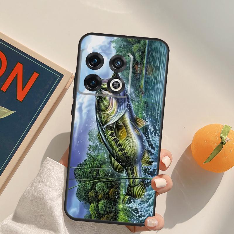 Bassangelköder Kunstköder Hakenbox Für OnePlus 13T 10T 10R 12R 13R 15 13 12 11 10 9 Pro Nord CE 5 2 3 4 Lite N20 N30 Hülle