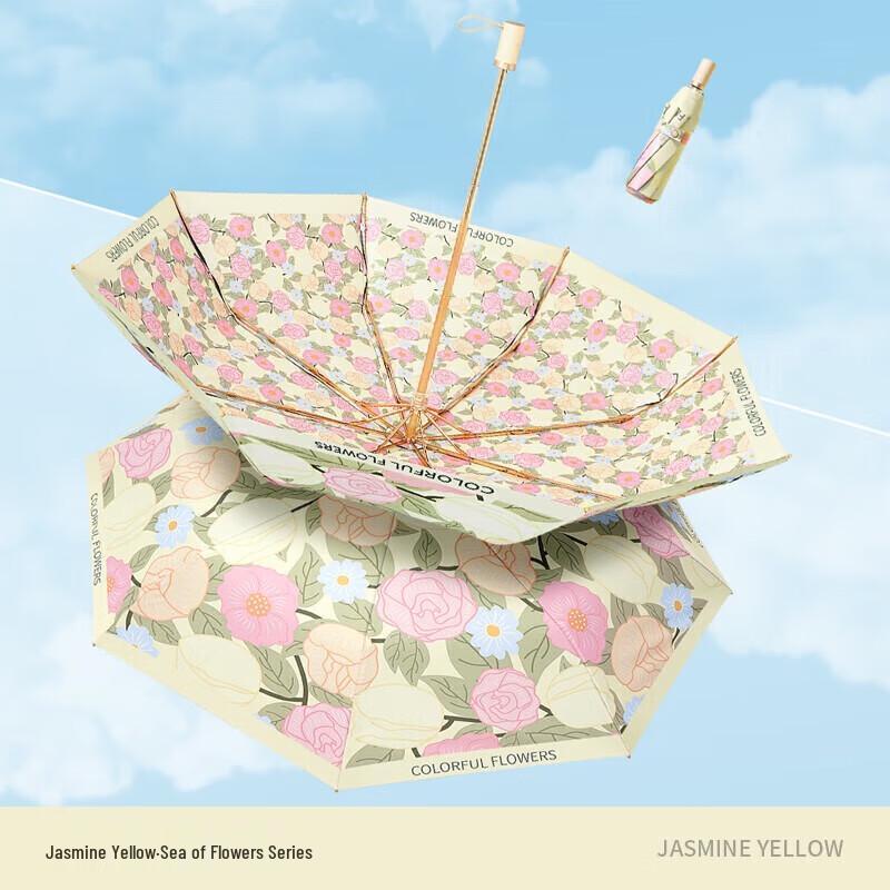 Mido Double-Layer Folding Sun and Rain Umbrella