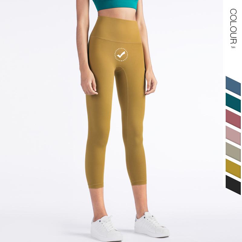 Huanpan Women's Seamless Butt-Lifting Yoga Leggings