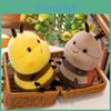 Lindos Peluches de Abeja y Mariquita Animales de Peluche Suaves Regalo Para Niños