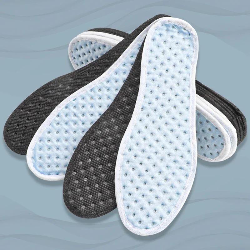 Mugwort deodorizing insoles Breathable and sweat absorbing soft sole sports insole Male and female antibacterial insoles