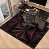 Checkerboard Distortion Pattern Office Rug Chair Mat, Entryway Carpet, Suitable for Front Door, Bedroom, Living Room, Desk, Holiday Gift
