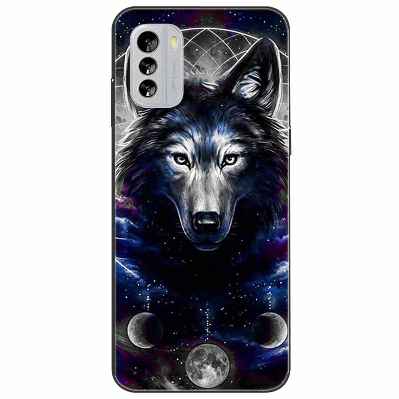 For Nokia G21 Case G11 Capa Silicone Cool Cats Tiger TPU Bumper Protector Soft Black Covers for Nokia G 11 NokiaG21 G 21 Fashion