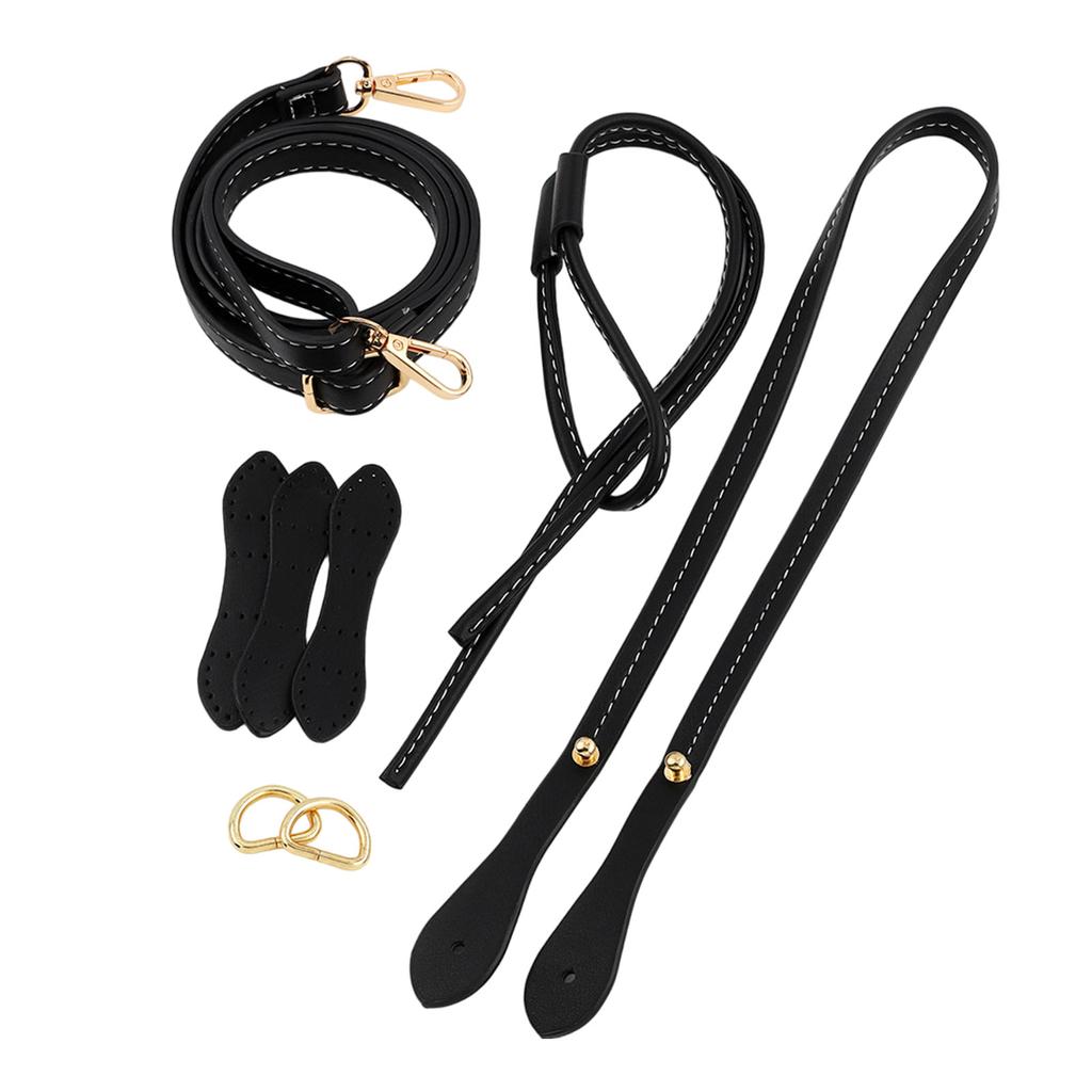 DIY Rattan Weaving Bag Essential Tools Kit Handmade PU Adjustable Strap Accessories For Beginners And Craft Lovers