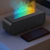 SoundCollecting Highmist Aroma Diffuser with Seven Color LED Flame Effect and 250ml Water Tank for Home Office