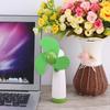 Portable Handheld Mini Cooling Cool Fan Two AA Batteries Operated for Home Office Travel Green