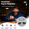 New Magnifying Glass 8X 15X 23X Head-mounted Magnifying Glass Used for Soldering Soldering Iron Work Precision Repair Crafts