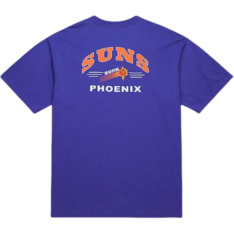 Mitchell & Ness X NBA Phoenix Sun T Shirt Unisex Purple FC9252-PSUPURP