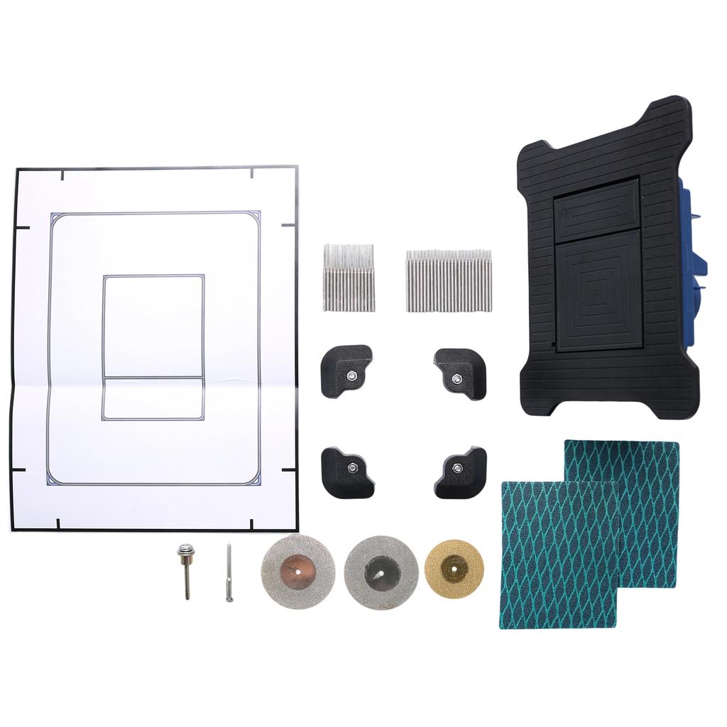 Invisible Push Plate Magnetic Attachment Tiled Actuator