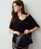 ADAUL Ake Soft Flip Shoulder Bag - Black