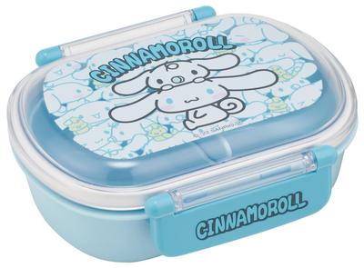 Skater Bento Box Cinnamoroll Ushiro Shiro Sanrio 360ml Antibacterial for Children Girls Made In Japan QAF2BAAG-A