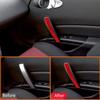 Car Interior For Nissan 350Z 2006-2009 Soft Carbon Fiber Co-Pilot Ide Door Pull Handle Decoration Sticker Auto Accessories